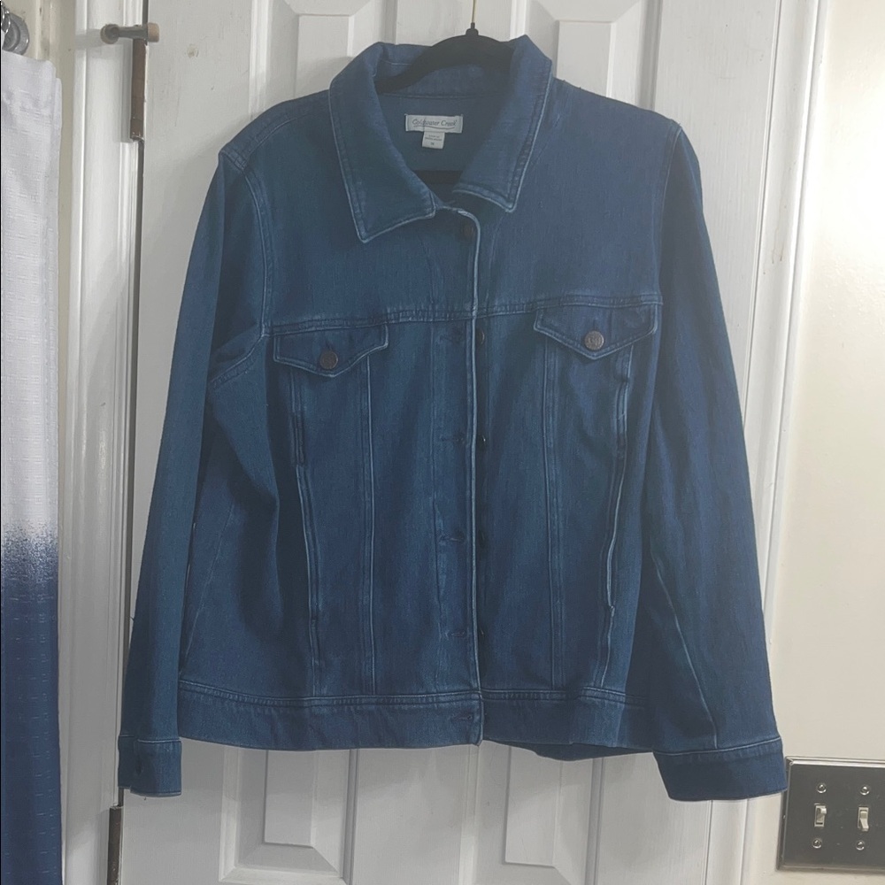 Coldwater Creek Women’s 1X Denim Jacket